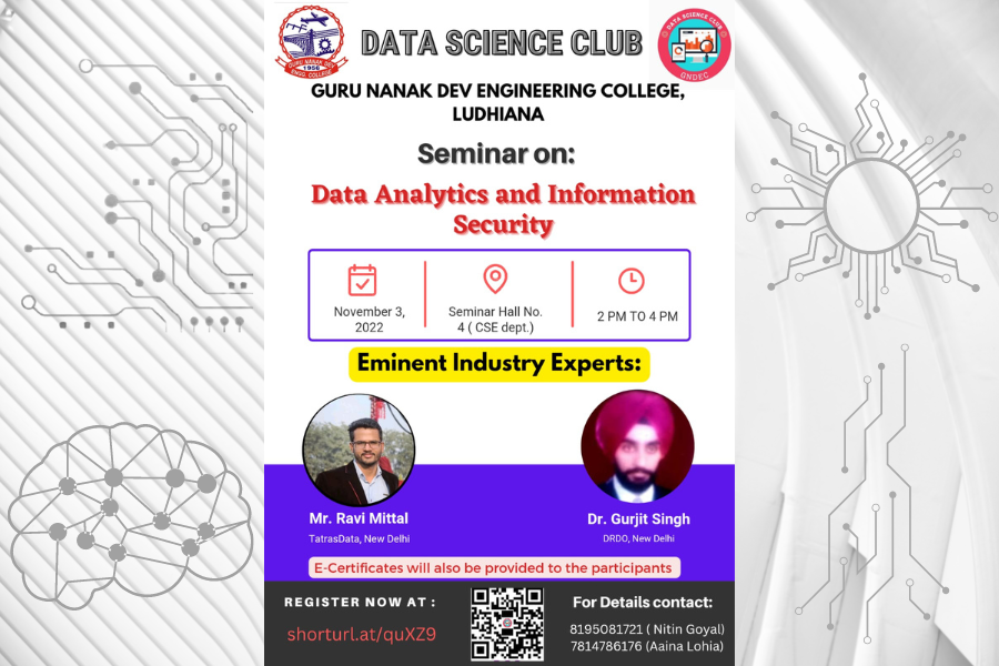 Seminar on Data Analytics and Information Security